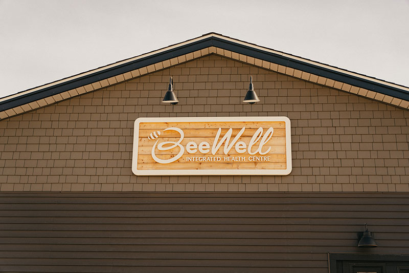BeeWell Integrated Health Centre Outside Sign